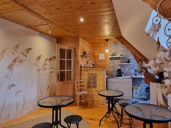 cuisine commune aux 3 chambres d'hôtes