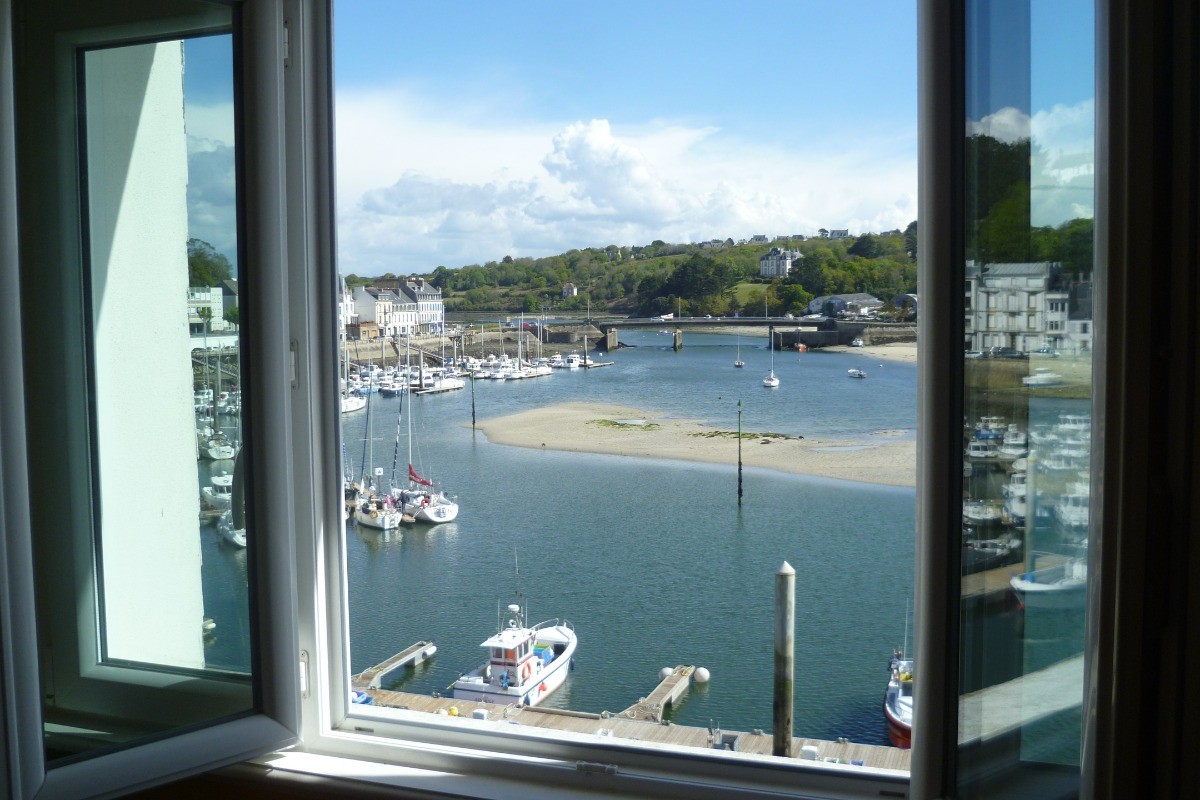 Vue sur le Port de Plaisance d'Audierne