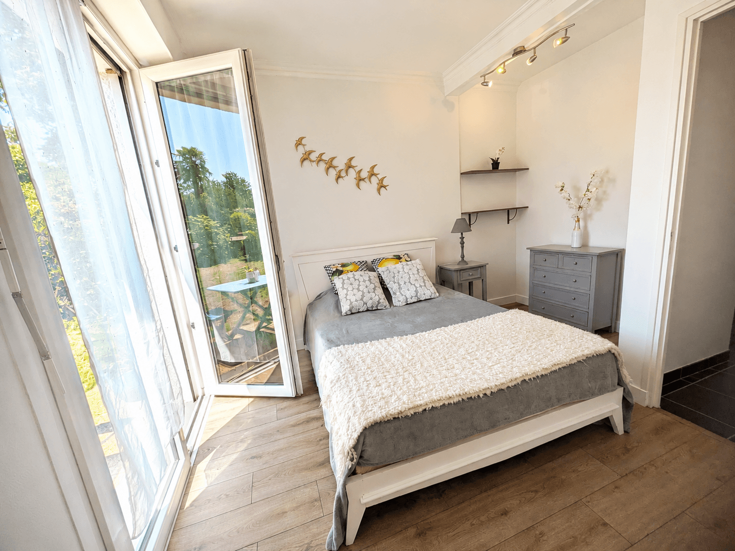 Bedroom with a 140 bed