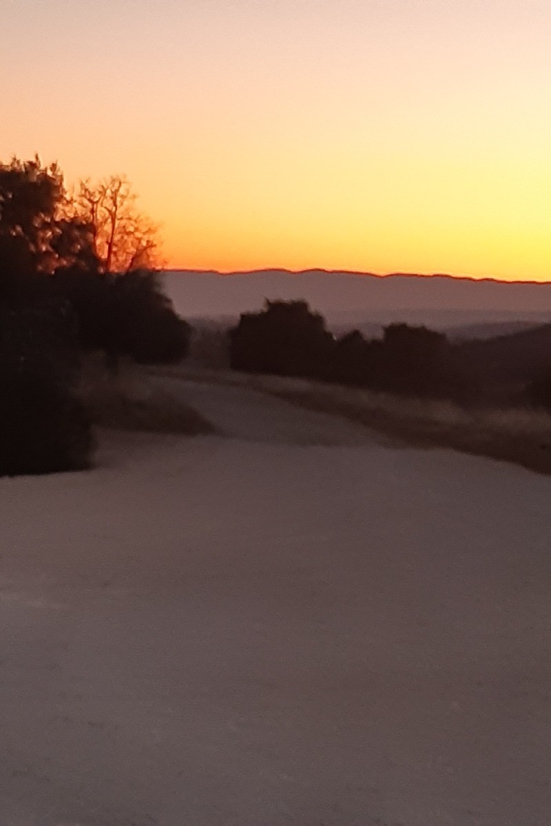 Coucher de Soleil sur le Luberon
