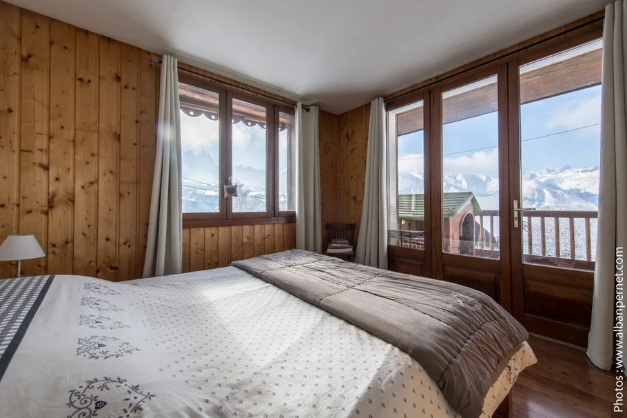 Gite le Fleur de Neige - Chambre avec vue - Albiez Montrond - Station familiale en Savoie