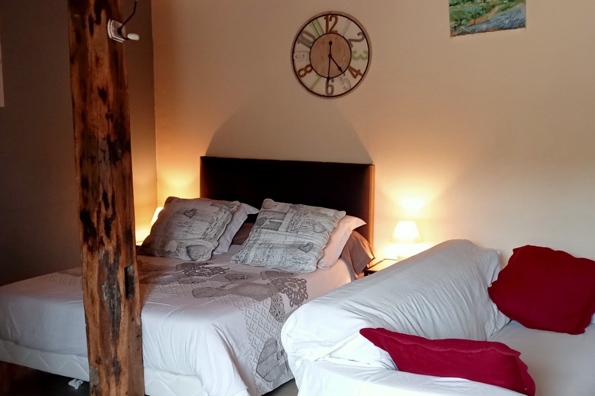La Dame Blanche - Chambre Cordon de Royat - Chambre principale
