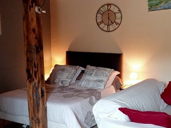 La Dame Blanche - Chambre Cordon de Royat - Chambre principale
