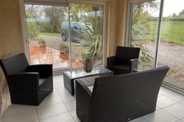 Salon vue sur jardin