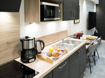 Petit déjeuner inclus - Studios Belross Le Saphir