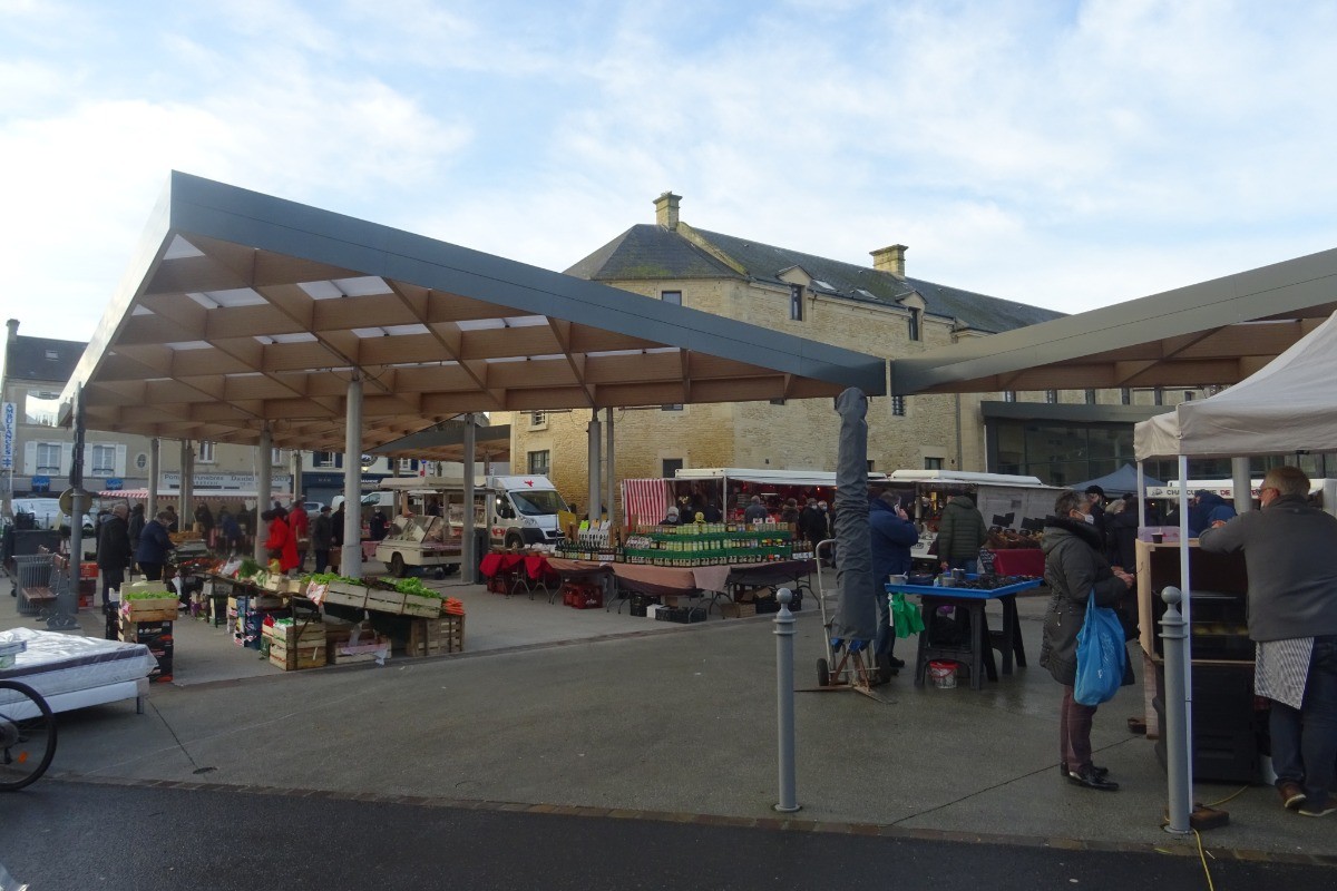 Le marché mardi et vendredi