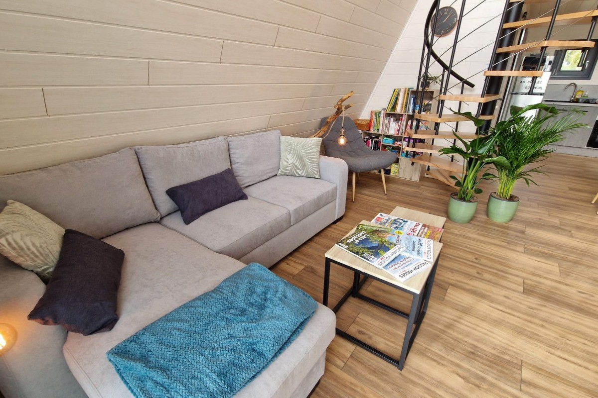 Espace salon - Chalet Ecureuil