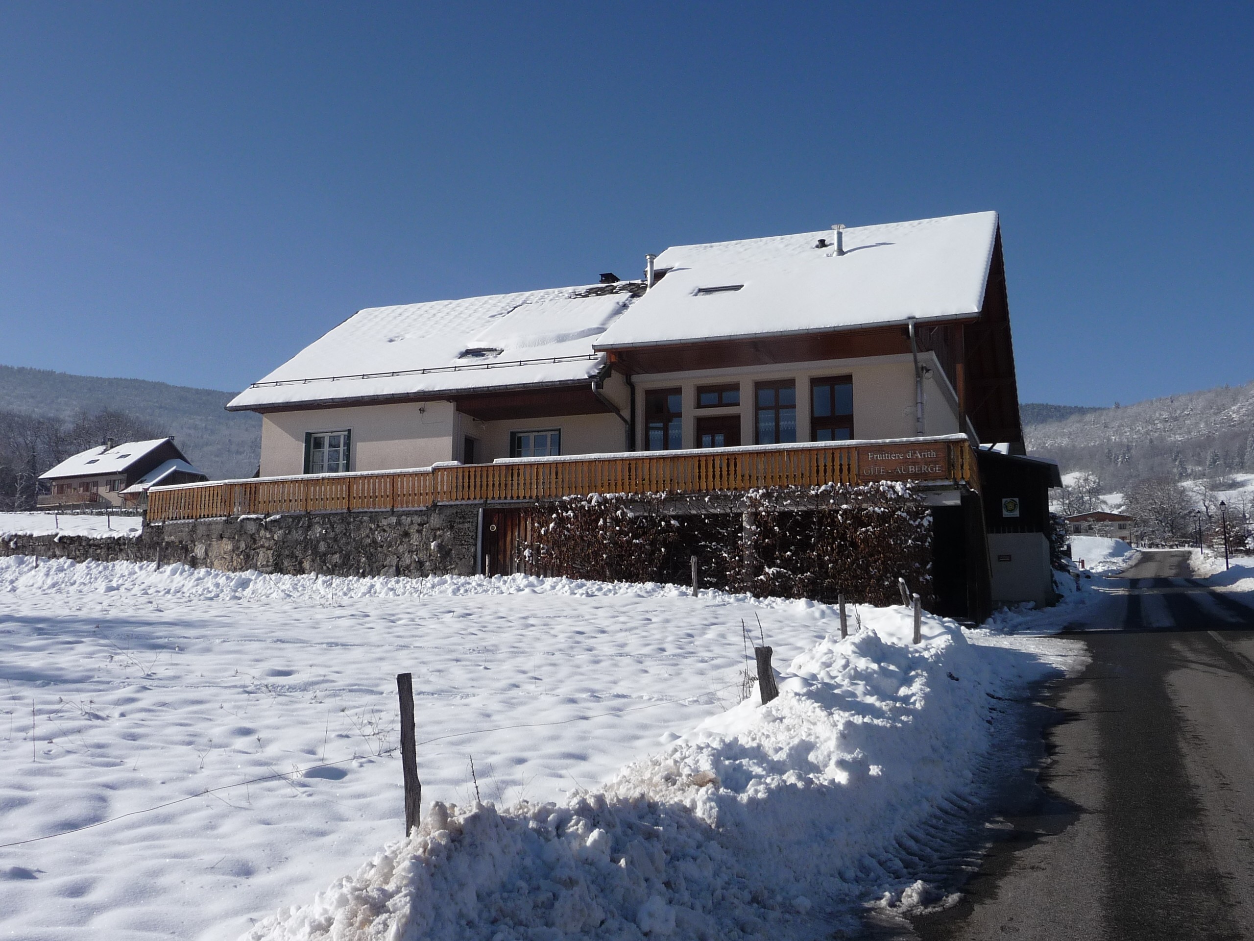 La Fruitière d'Arith en Hiver
