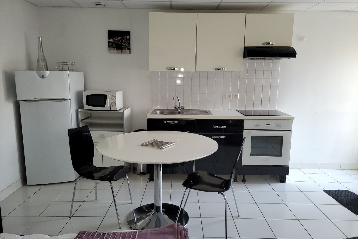 Côté salon, cuisine
