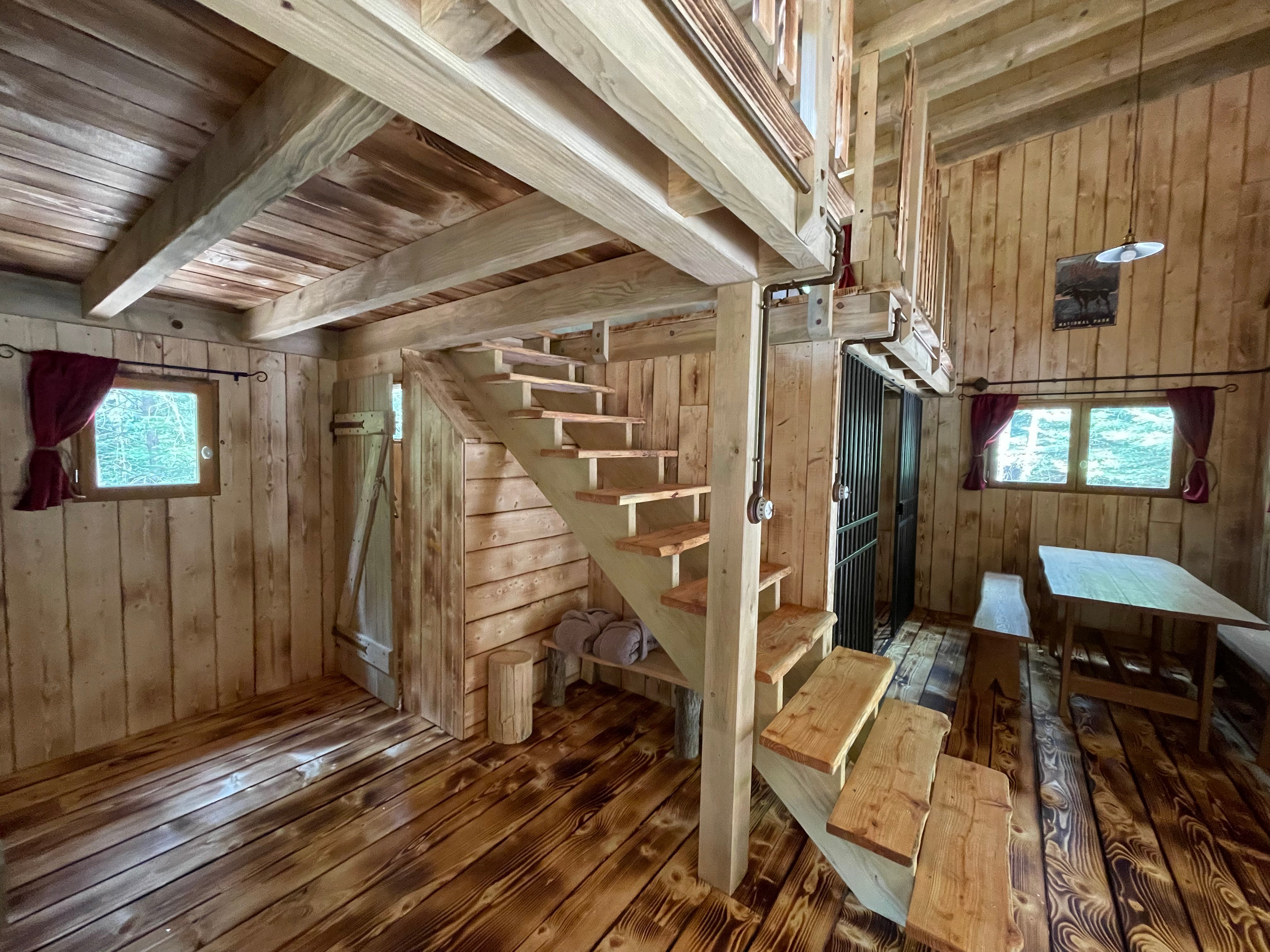 Séjour  - Cabane du Shériff - Lac de Pierre Percée