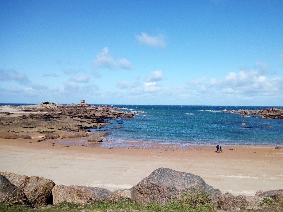 La cote de Granit Rose.