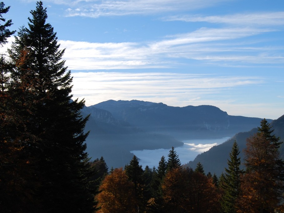 Vue de la cabane "La Trafolle"