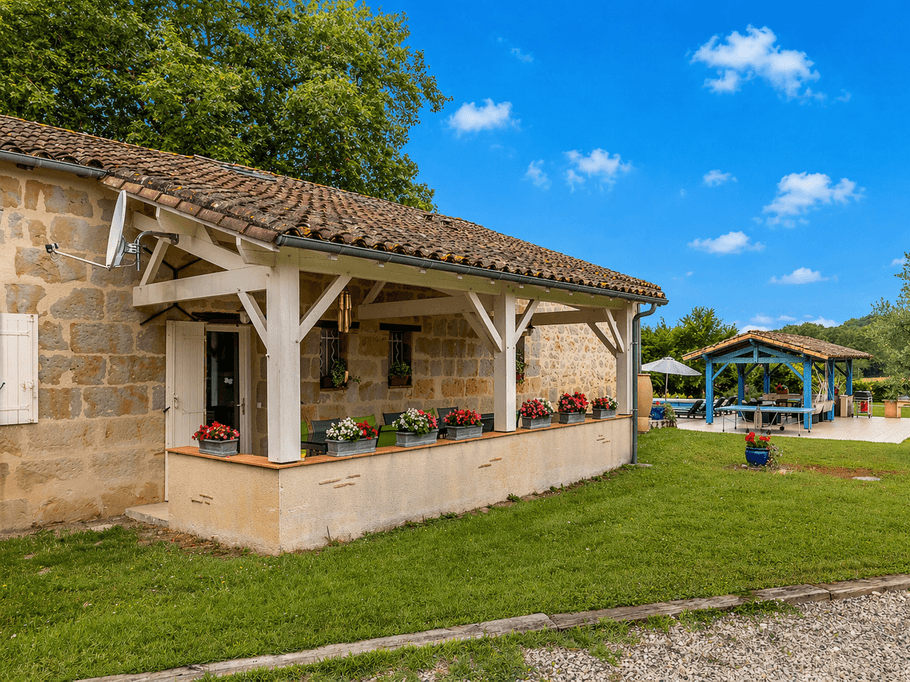 Coin repas extérieur