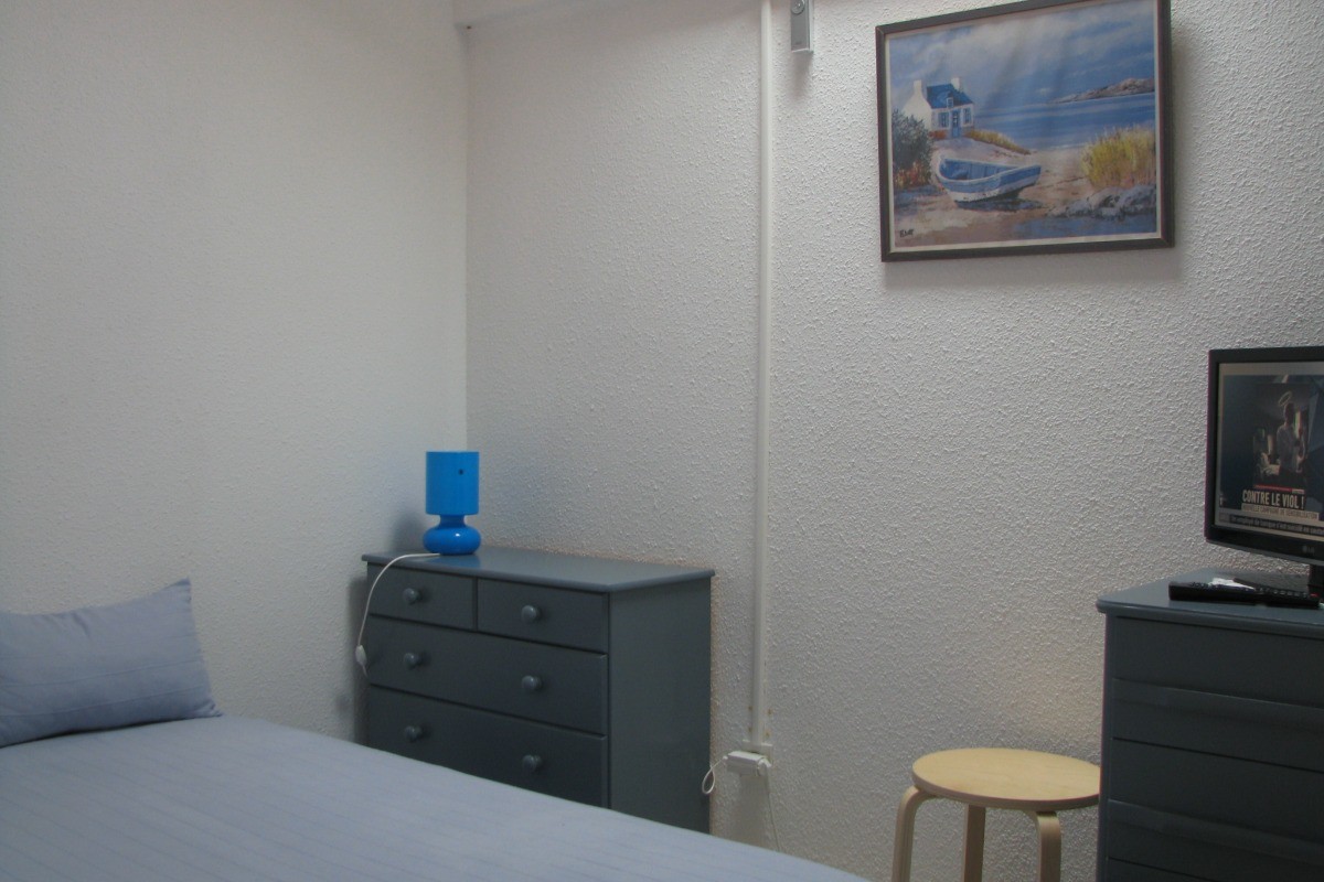 Lit sur Mezzanine (clic clac déplié)