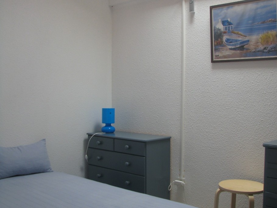 Lit sur Mezzanine (clic clac déplié)