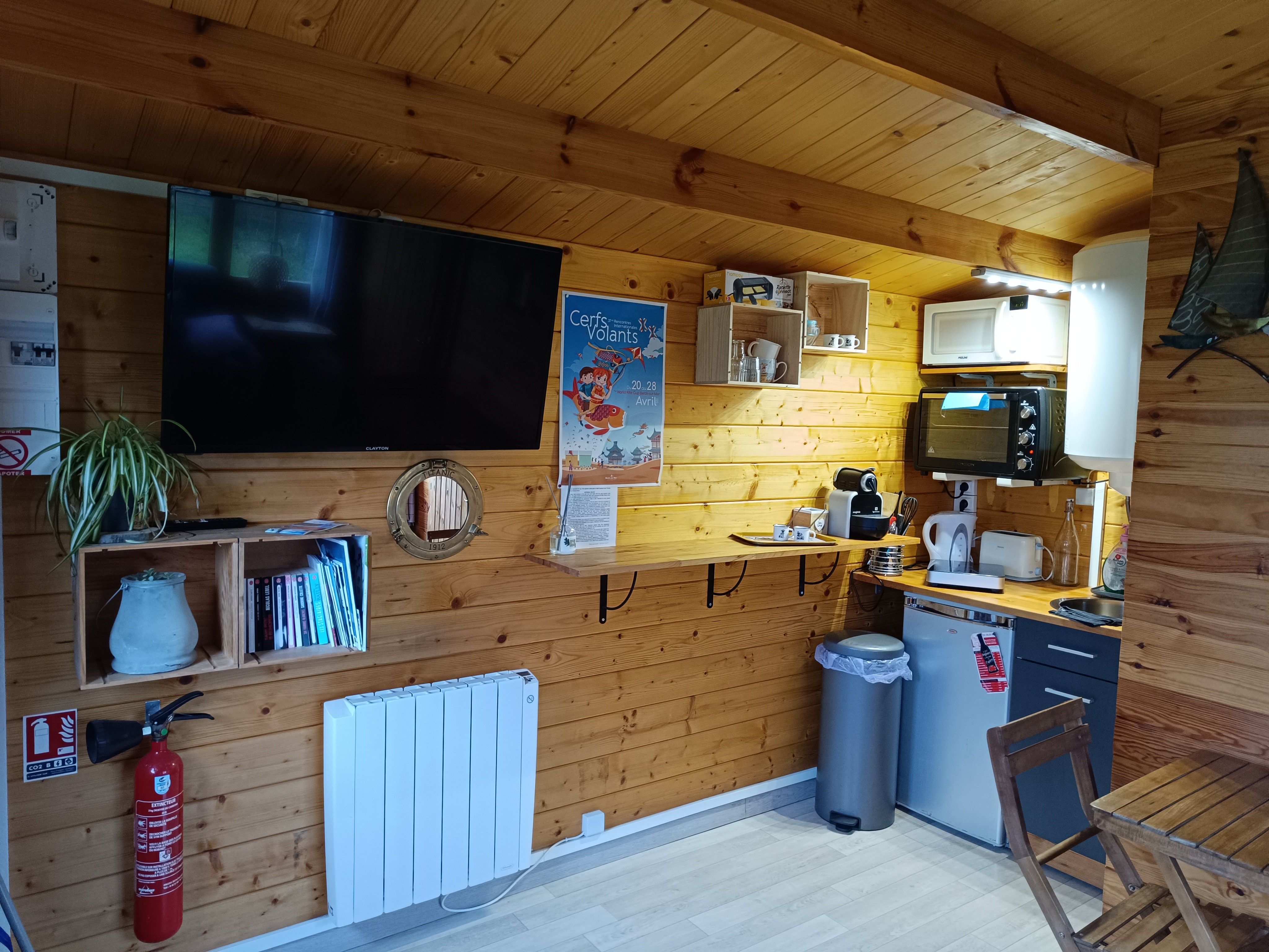 coin cuisine et TV