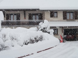 tombe la neige