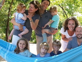 Plaisir de vacances, en famille et entre amis