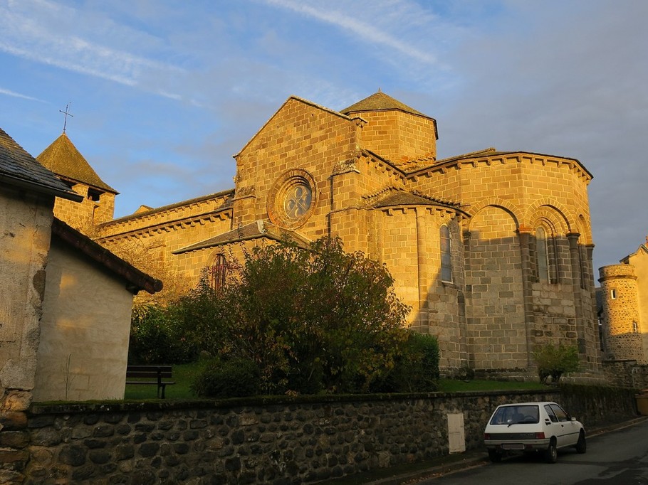 The collegiate church of Herment
