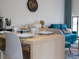 l'espace salon du gîte Mer