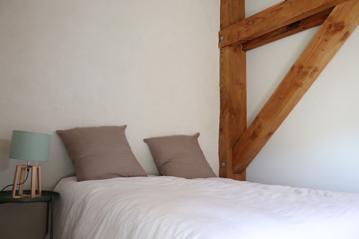 Gîte du petit verdot_Lit 140 dans la chambre