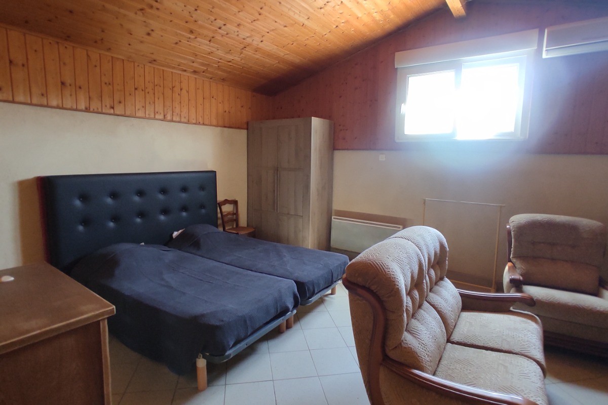 Gîte le Jardin - Chambre / salon