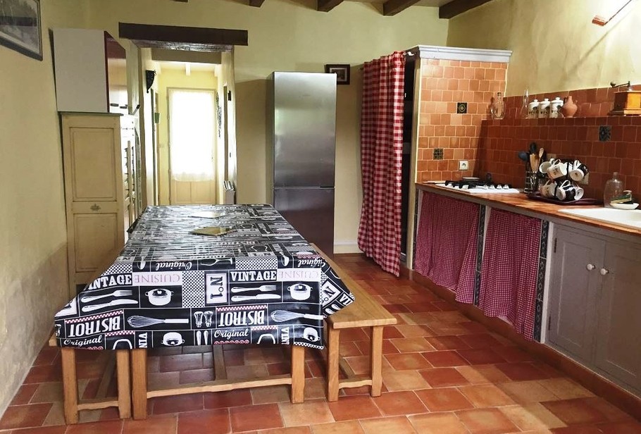 Gîte rural 5 personnes avec piscine commune