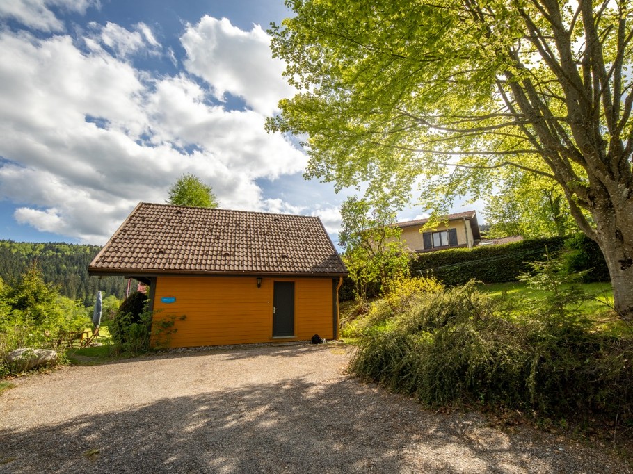 L'accès au chalet Le Pin..