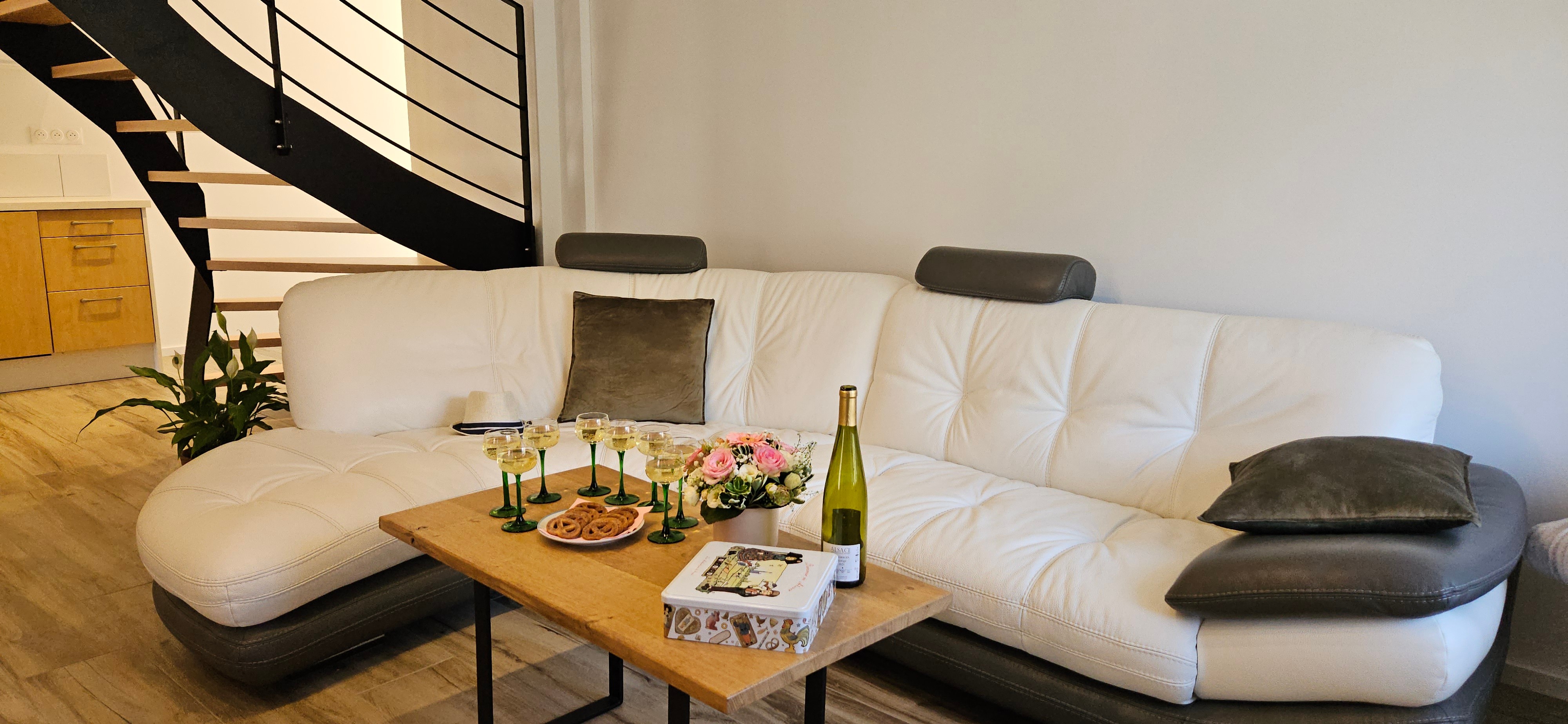 The living room