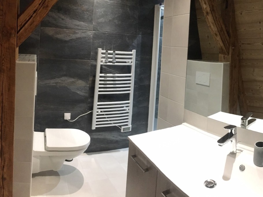 sdb privative chambre mezzanine