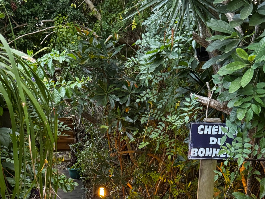 Acces depuis parking