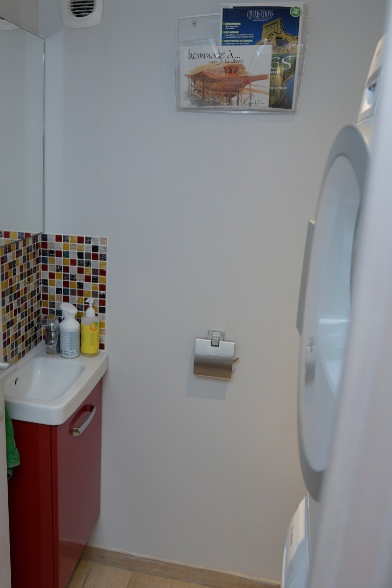 WC, lave-linge, sèche-linge,
