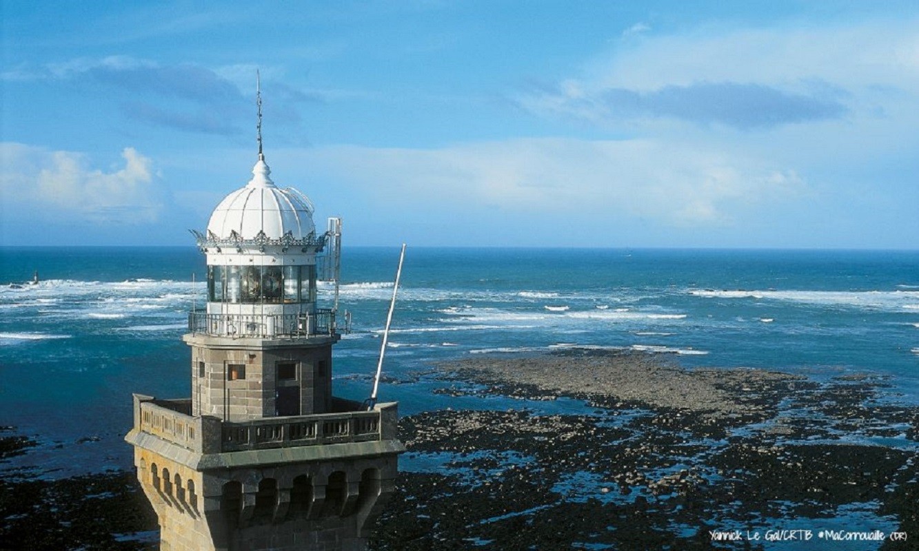 Summit of the Echmühl lighthouse in Penmarc'h