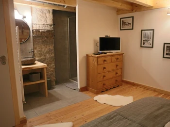 Chambre Flocon à la ferme sous les Hiez à Cornimont