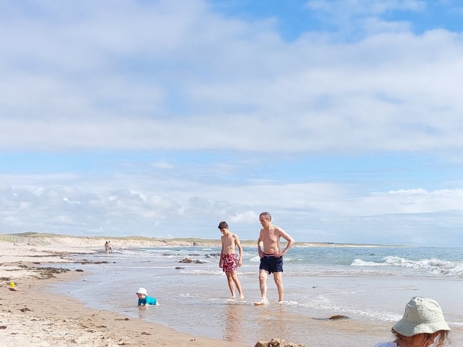 Plage au bout de l'impasse
