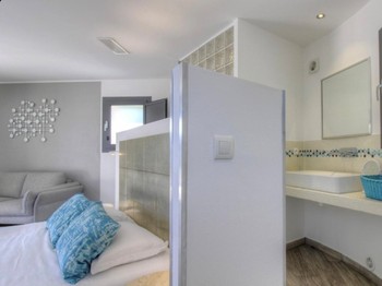 U Barracun Salle d'eau ouverte sur la chambre