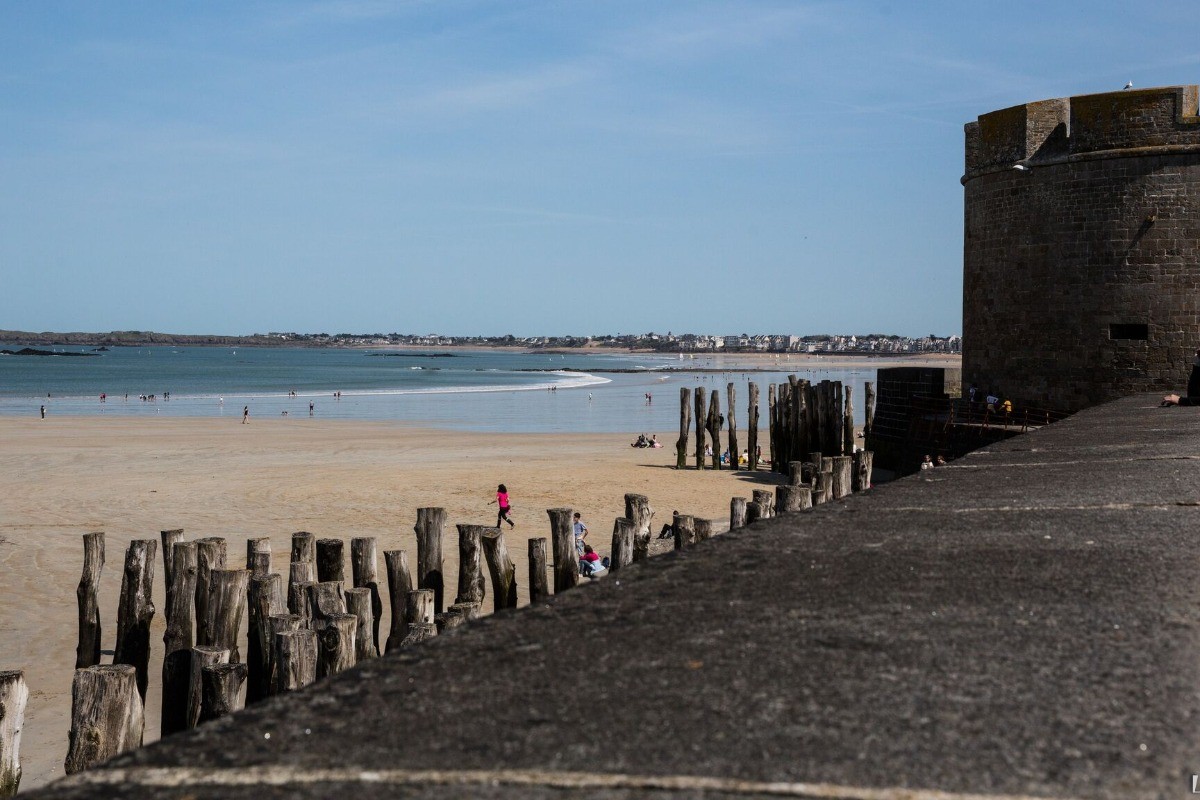 Saint-Malo - les brise-lames