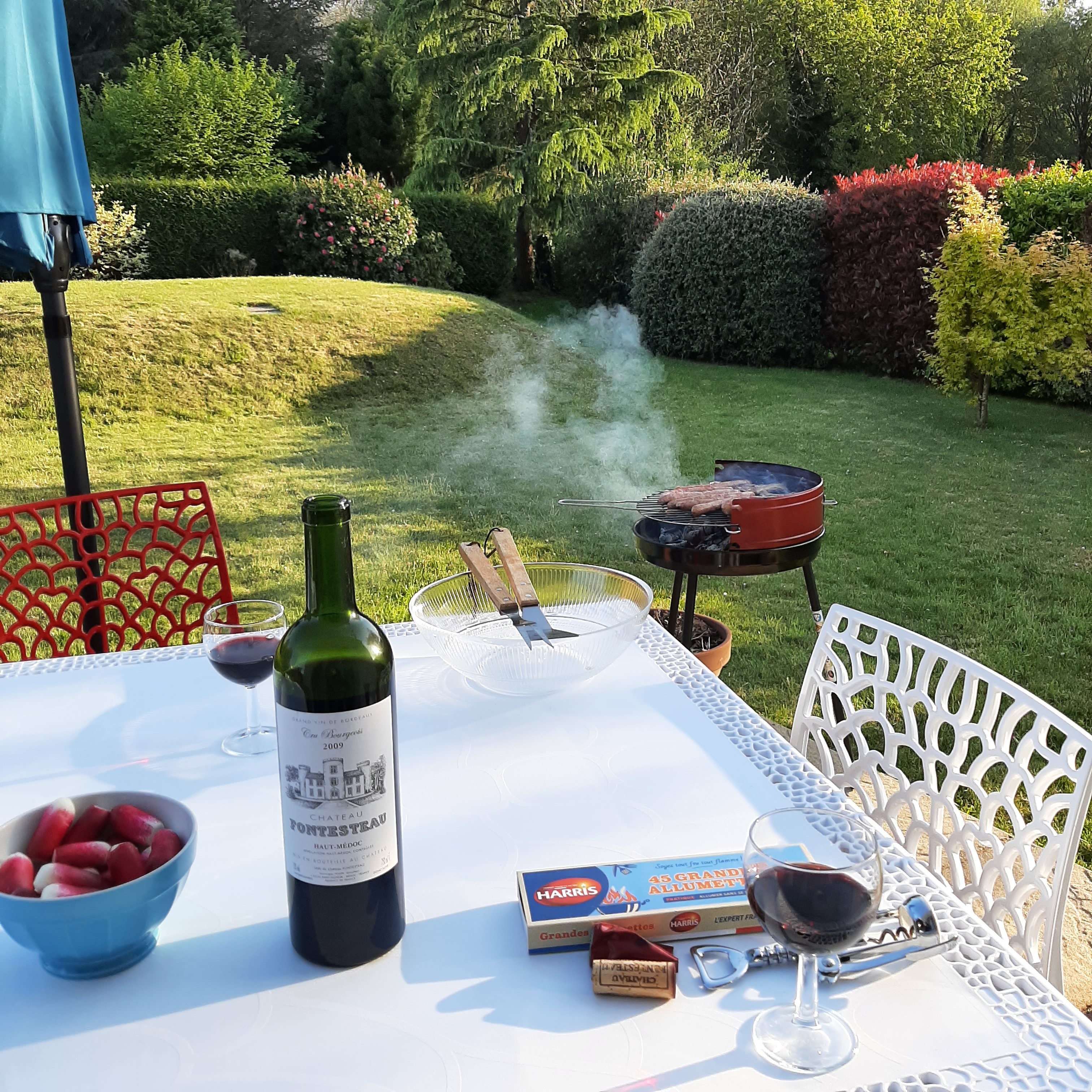 le plaisir d'un barbecue partagé avec la famille, des amis...
