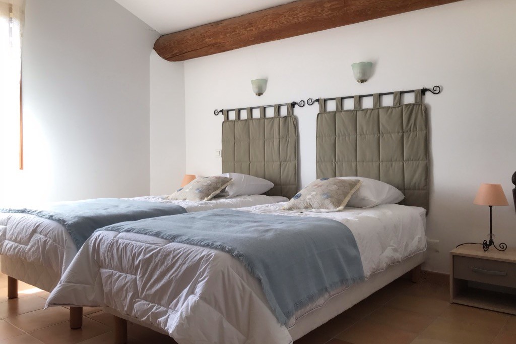 La 2ème chambre avec 2 lits en 90 cm