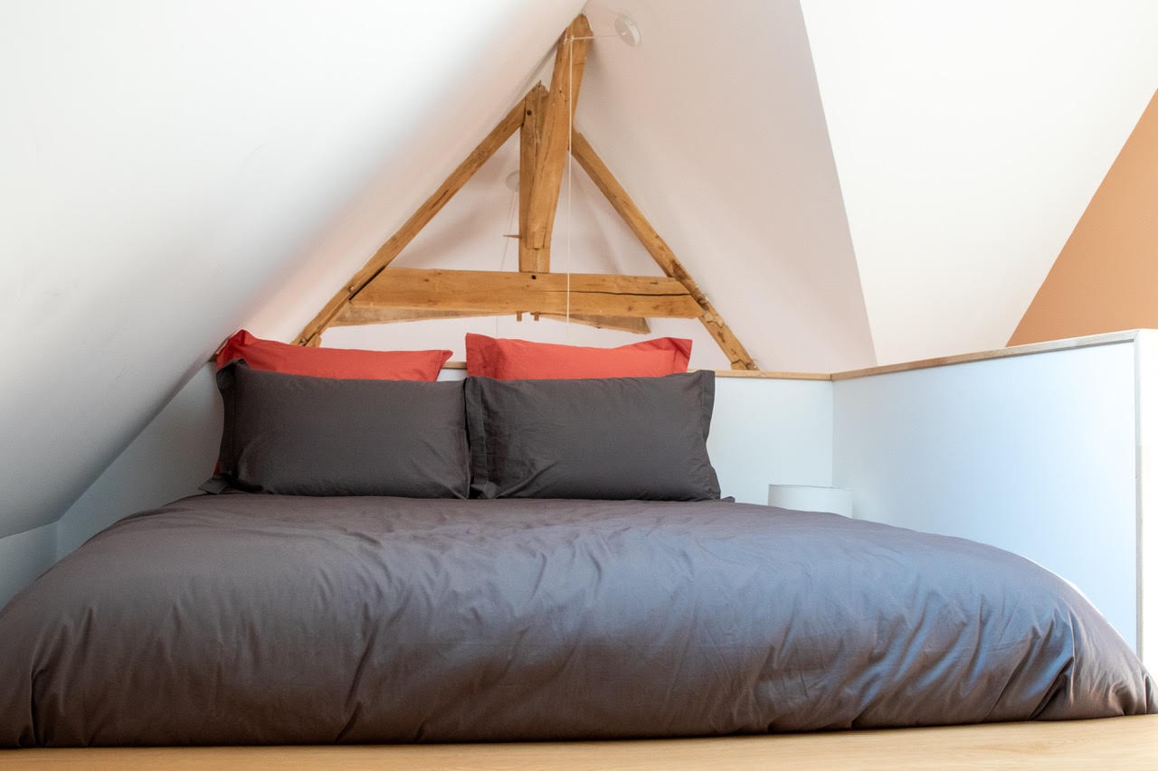 La chambre du gîte Terre