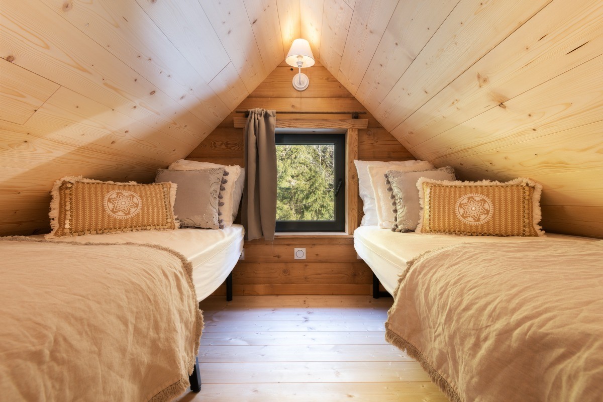 Mezzanine - Lodge romantique - Les Jolis Chalets