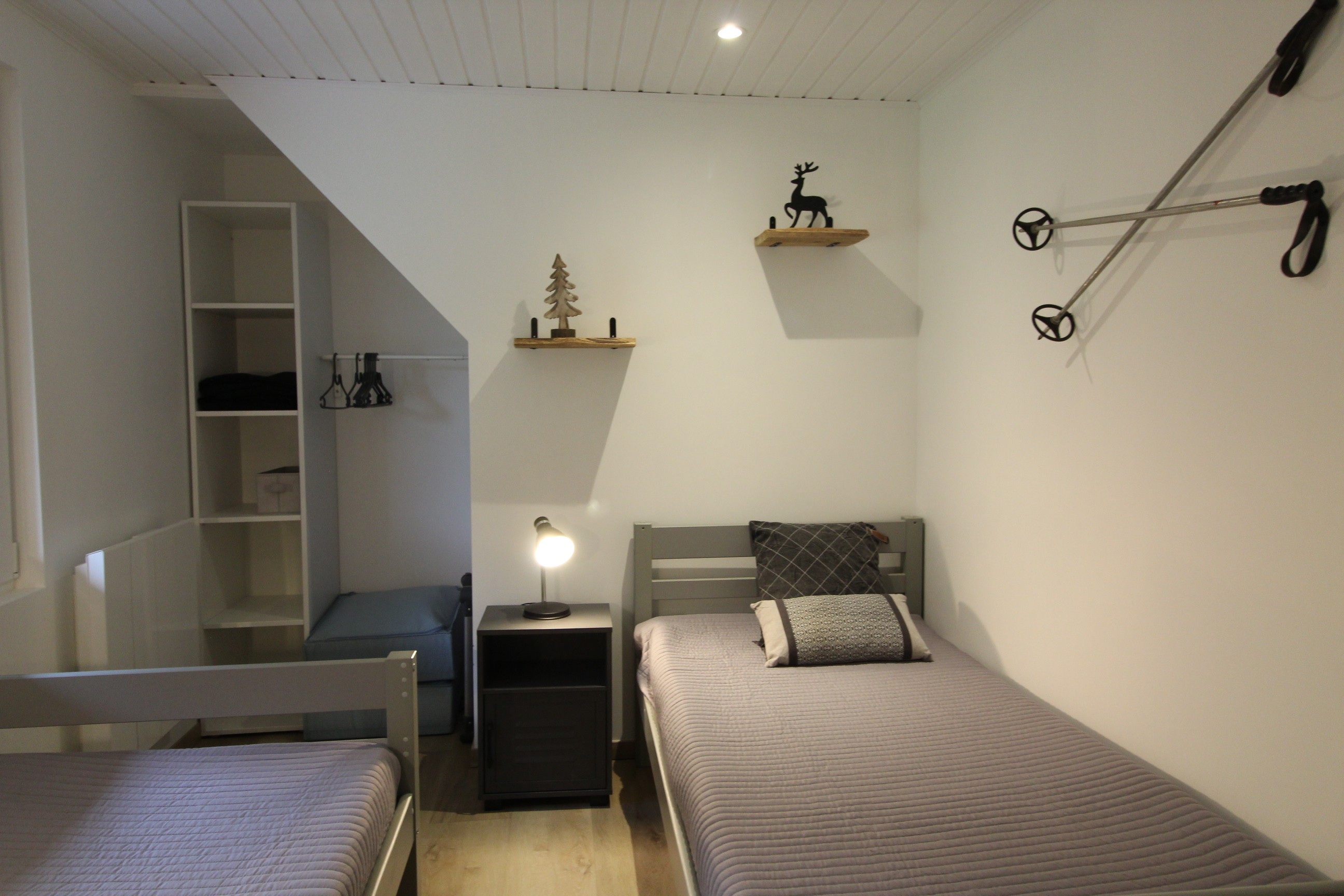 Chambre 2 RDC - Chalet Le Ménil