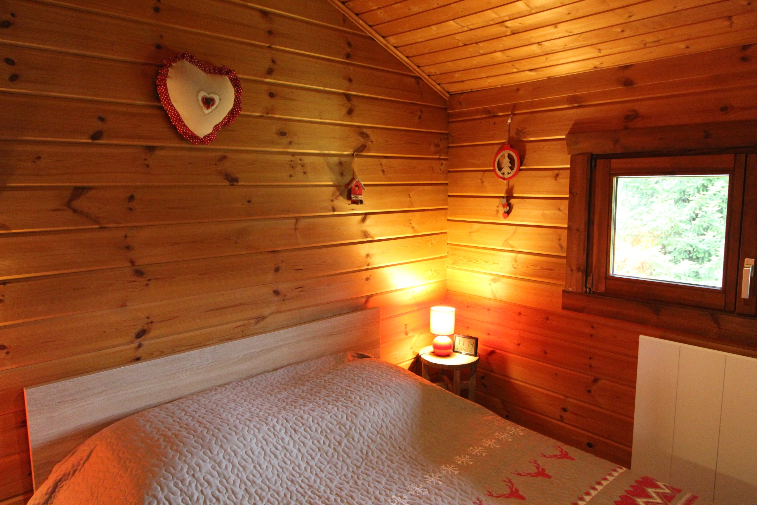 Chambre 1 étage - Chalet Le Ménil