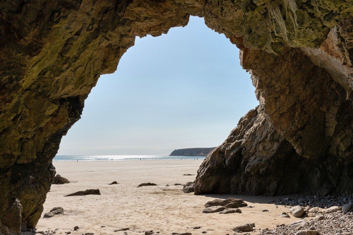 Plage de Kersiguenou à 1.5 km de la location