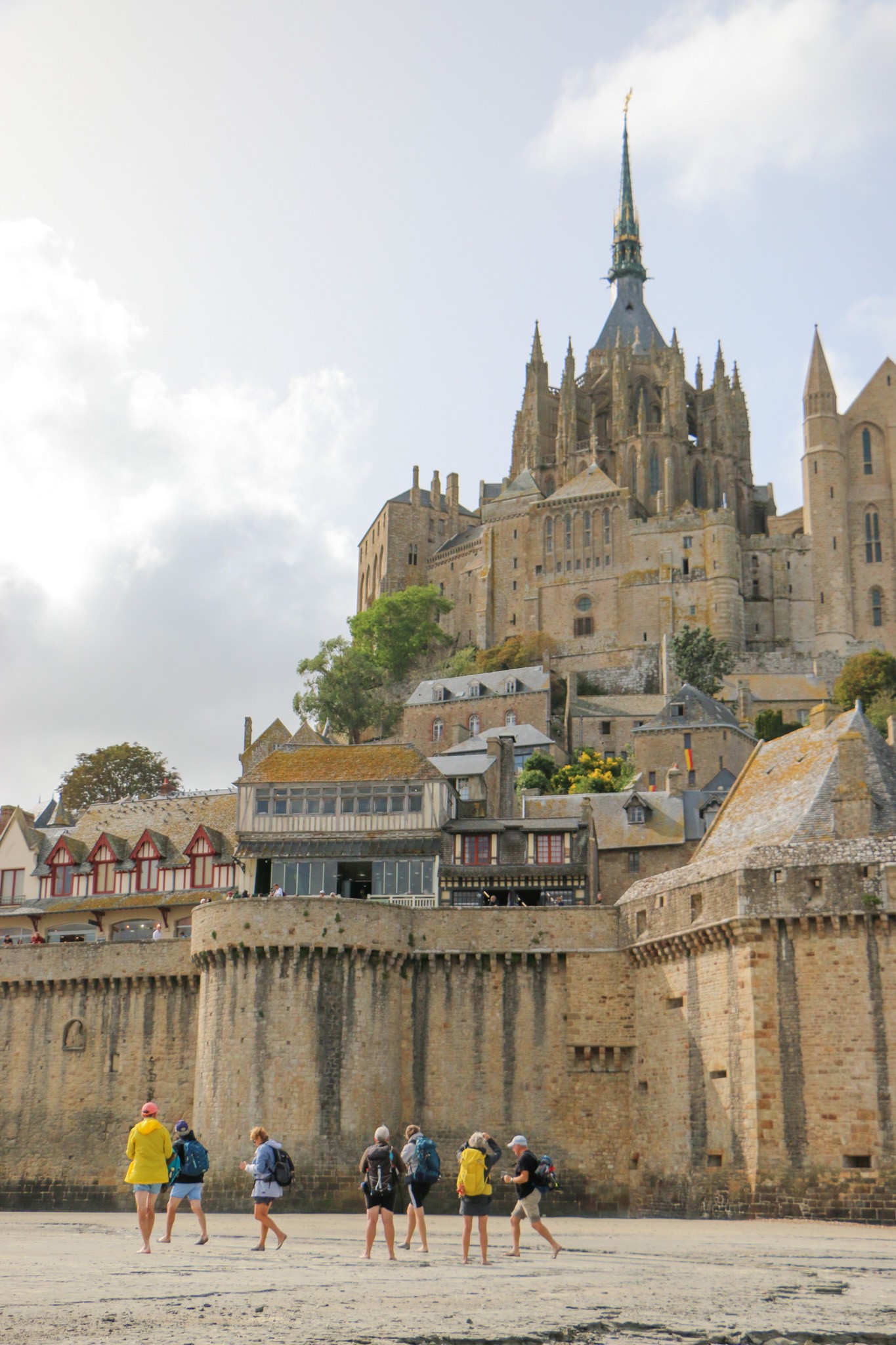 Traversée dans la Baie du Mont Saint-Michel.