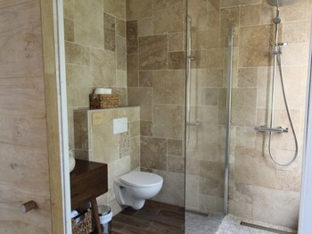 Salle d'eau Eco-Lodge Africain - Sainte-Barbe dans Les Vosges