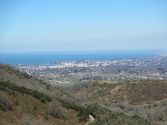 PAYS BASQUE VUE D'IBARITZ