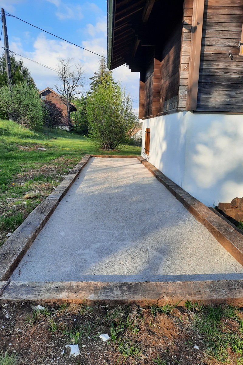 Terrain de pétanque