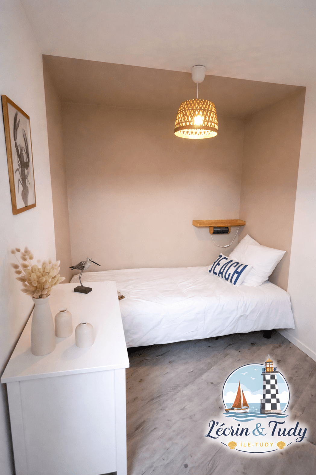 Chambre communicante avec chambre double 1er étage