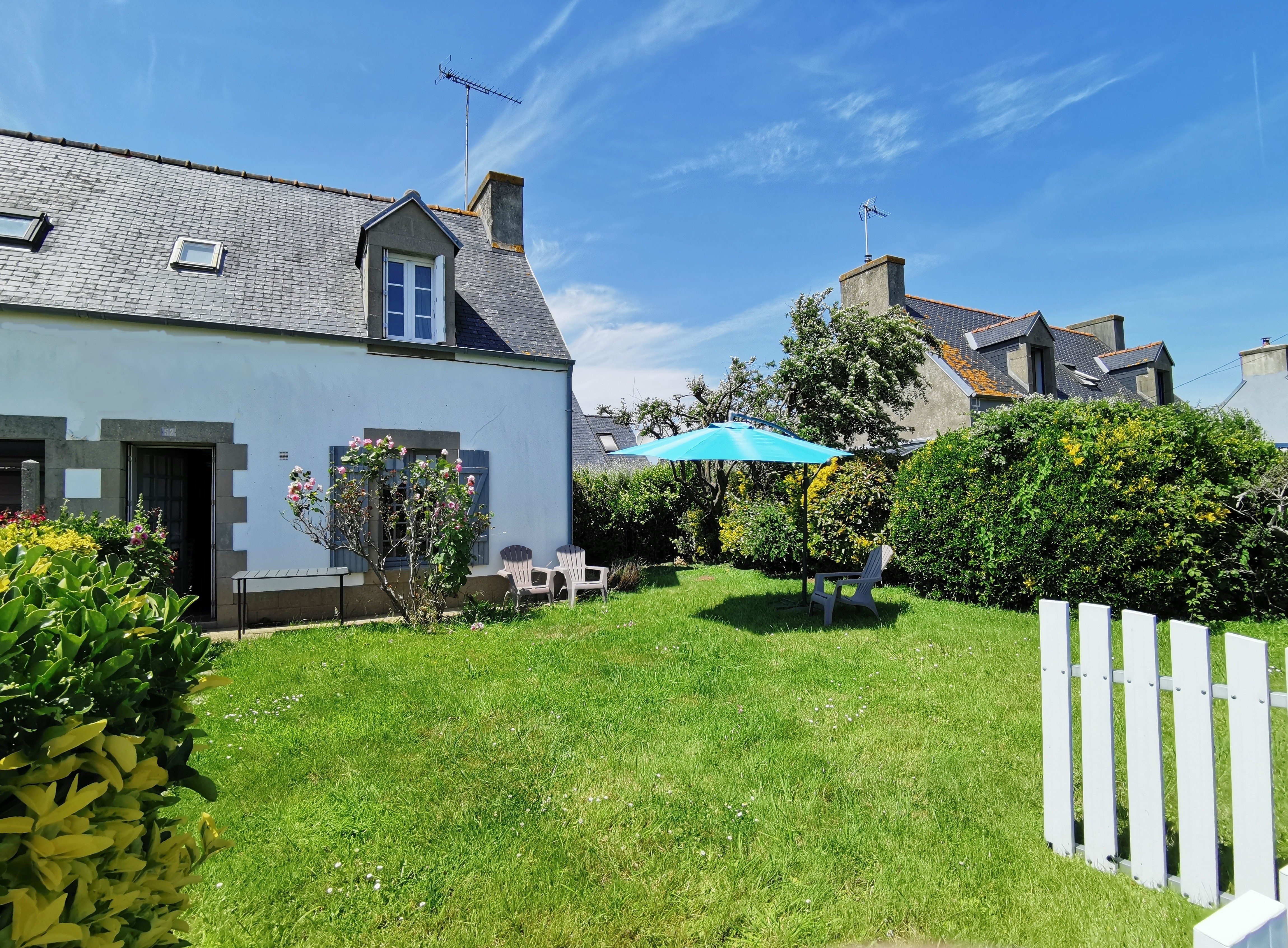 Maison mitoyenne sans vis à vis avec jardin privatif